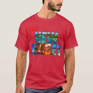Bezoek New Jersey T-shirt