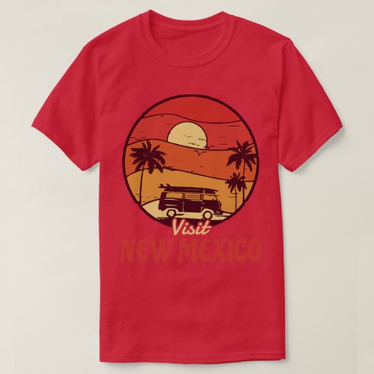 Bezoek New Mexico T-shirt (Design voorkant)