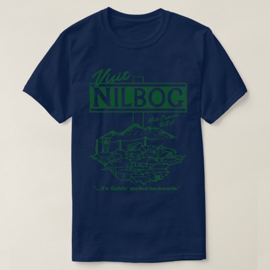 Bezoek Nilbog T-shirt (Design voorkant)