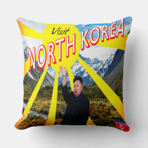 Bezoek Noord-Korea Kussen