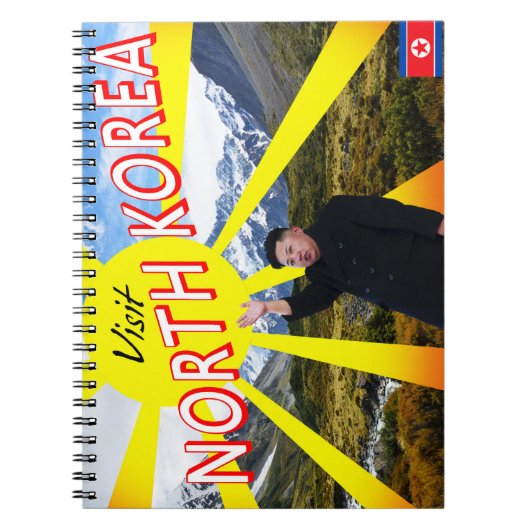 Bezoek Noord-Korea Notitieboek (Voorkant)
