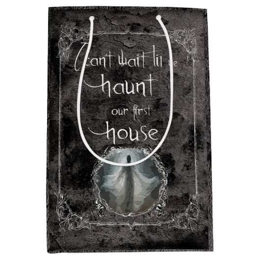 Bezoek ons eerste huis medium cadeauzakje (Voorkant)