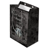 Bezoek ons eerste huis medium cadeauzakje (Achterkant Gekanteld)