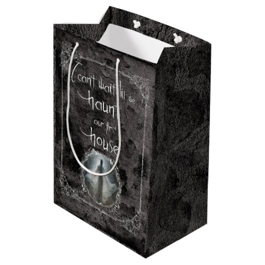 Bezoek ons eerste huis medium cadeauzakje (Achterkant Gekanteld)