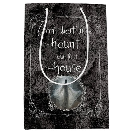 Bezoek ons eerste huis medium cadeauzakje (Voorkant)