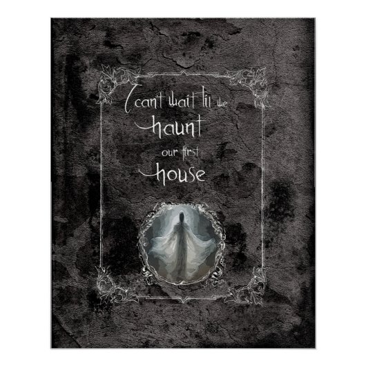 Bezoek ons eerste huis perfect poster (Voorkant)