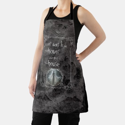 Bezoek ons eerste huis schort (Insitu)