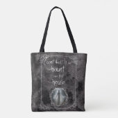 Bezoek ons eerste huis tote bag (Achterkant)