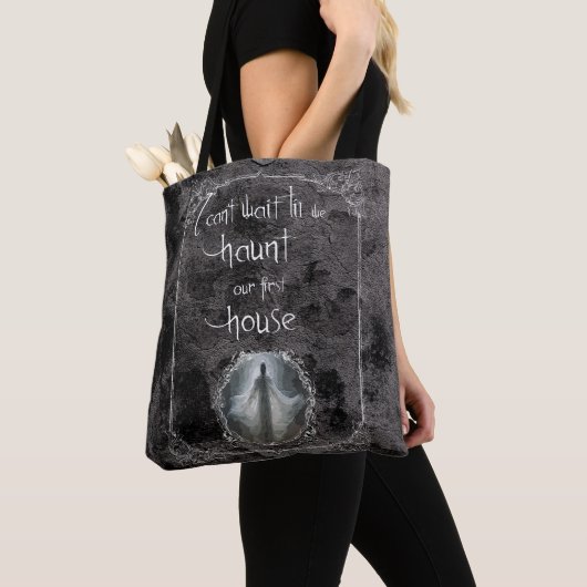 Bezoek ons eerste huis tote bag (Dichtbij)