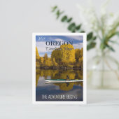 Bezoek Oregon, Deschutes River, Briefkaart (Staand voorkant)
