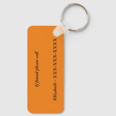 Bezoek PA Wilds Picturesque Souvenir Kinzua Dam Sleutelhanger (Achterkant)