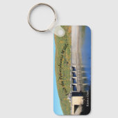 Bezoek PA Wilds Picturesque Souvenir Kinzua Dam Sleutelhanger (Voorkant)