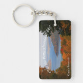 Bezoek PA Wilds Schilderachtig Souvenir Kinzua Res Sleutelhanger (Voorkant)
