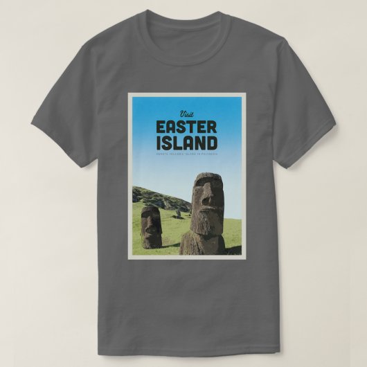 Bezoek Paaseiland T-shirt (Design voorkant)