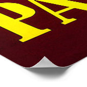 Bezoek Palestina het land van de Bijbel Poster (Hoek)