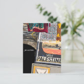 Bezoek Palestine Briefkaart (Staand voorkant)