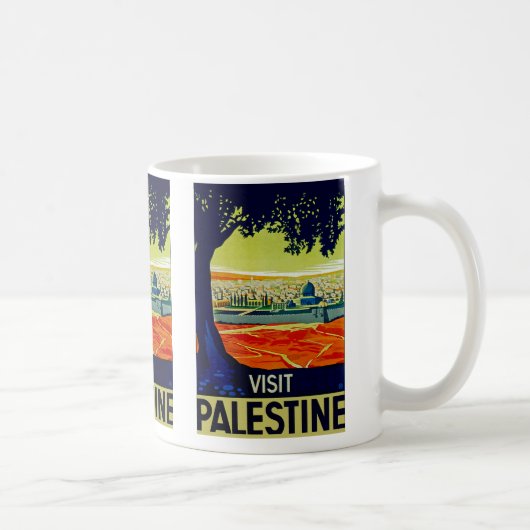 Bezoek Palestine Koffiemok (Rechts)