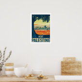 Bezoek Palestine Poster (Keuken)