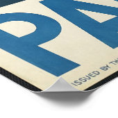 Bezoek Palestine Poster (Hoek)