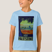 Bezoek Palestine T-shirt (Voorkant)