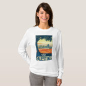 Bezoek Palestine T-shirt (Voorkant volledig)