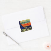 Bezoek Palestine Vierkante Sticker (Envelop)