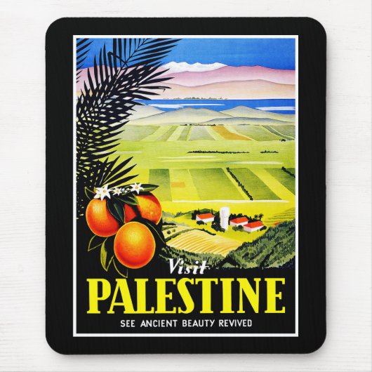 Bezoek Palestine ~ Zie Oude schoonheid herzien Muismat (Voorkant)