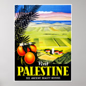 Bezoek Palestine ~ Zie Oude schoonheid herzien Poster (Voorkant)