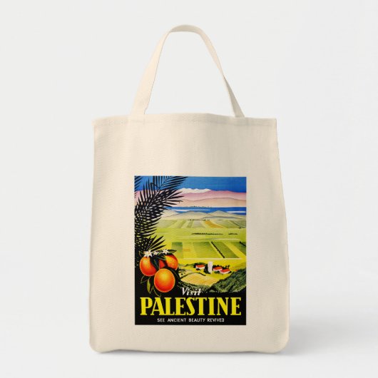 Bezoek Palestine ~ Zie Oude schoonheid herzien Tote Bag (Voorkant)