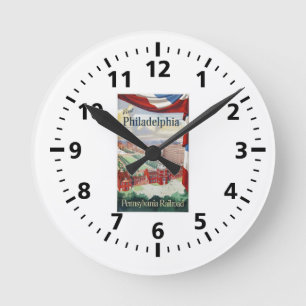 Bezoek Philadelphia via      PennsylvaniaWatc Ronde Klok