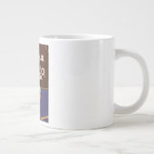 Bezoek Pluto Vintage Reisposter Grote Koffiekop (Rechts)