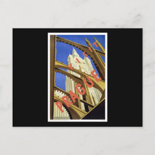 Bezoek Praag Briefkaart