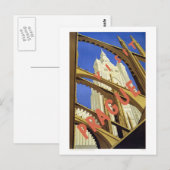 Bezoek Praag Tsjechië Briefkaart (Voorkant / Achterkant)