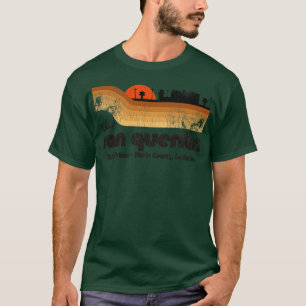 Bezoek San Quentin State Prison Retro Tourist Souv T-shirt