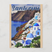 Bezoek Santorini Griekenland Reizen Briefkaart (Voorkant)