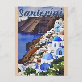  Bezoek Santorini Griekenland Reizen Briefkaart