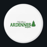 Bezoek Schilderachtig Ardennen Magneet<br><div class="desc">ardennen, belgië, belgië, vlag, jas, wapen, blauwe plek, Brussel, euro, europese unie, t-shirt, hit, pet, mok, knop, geschenk, </div>