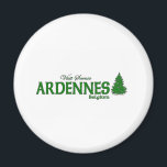 Bezoek Schilderachtig Ardennen Magneet<br><div class="desc">ardennen, belgië, belgië, vlag, jas, wapen, blauwe plek, Brussel, euro, europese unie, t-shirt, hit, pet, mok, knop, geschenk, </div>