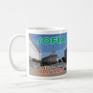 Bezoek Sofia, Bulgarije I Love Coffee Mok