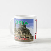 Bezoek Sofia, Bulgarije I Love Koffiemok (Voorkant links)