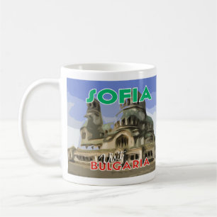 Bezoek Sofia, Bulgarije I Love Koffiemok