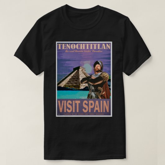 Bezoek Spanje5 T-shirt (Design voorkant)