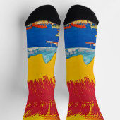 Bezoek Sudamerica vintage concept Sokken (Top)