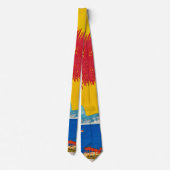 Bezoek Sudamerica vintage concept Stropdas (Achterkant)