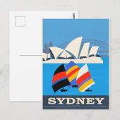 Bezoek Sydney, Australië Briefkaart (Voorkant / Achterkant)