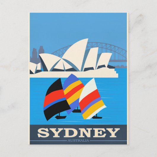 Bezoek Sydney, Australië Briefkaart (Voorkant)