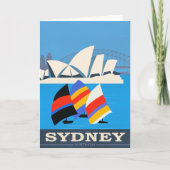 Bezoek Sydney, Australië Kaart (Voorkant)