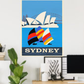 Bezoek Sydney, Australië Poster (Thuiskantoor)