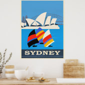Bezoek Sydney, Australië Poster (Keuken)