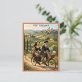 Bezoek Toscane Reizen Briefkaart (Staand voorkant)